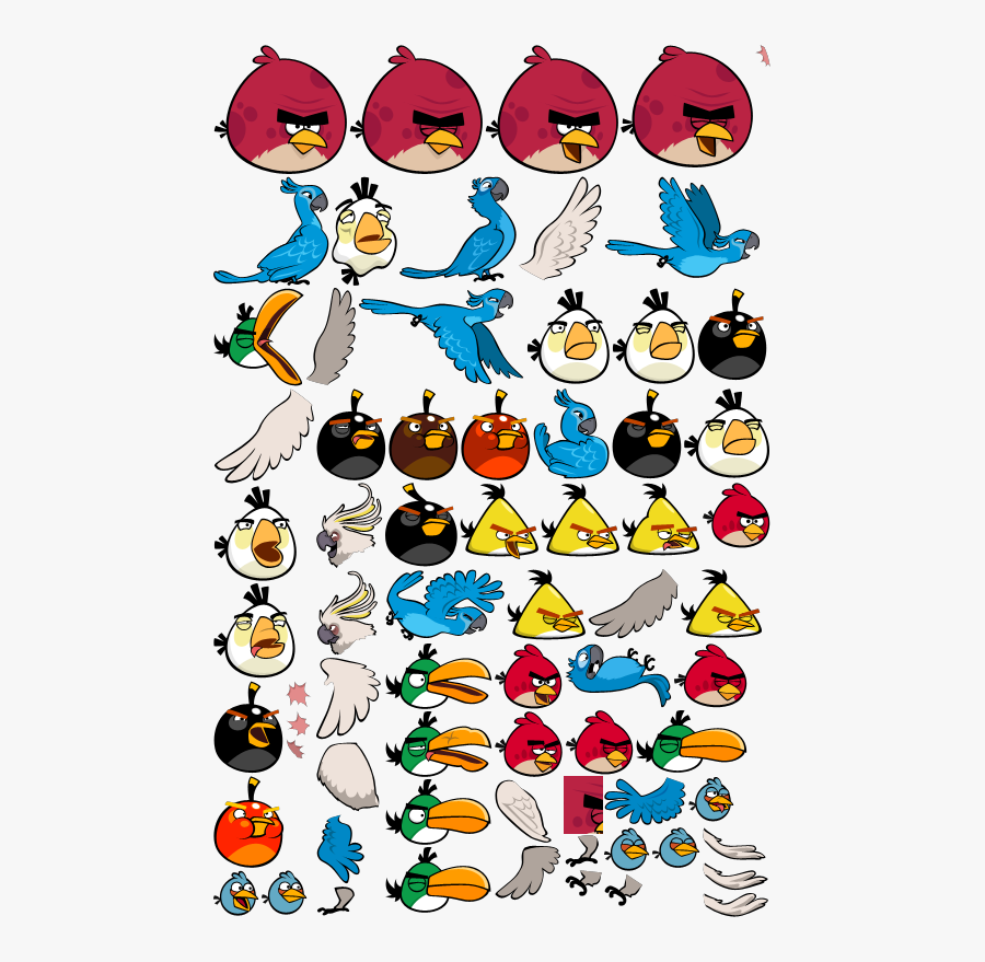 Image - Color De Angry Birds, Transparent Clipart