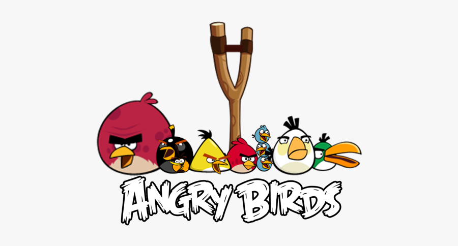 Angry Bird All Characters, Transparent Clipart