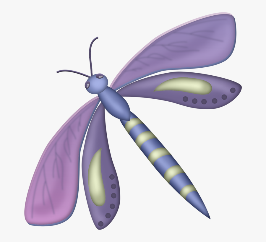 Colorful Dragonfly Cartoon, Transparent Clipart