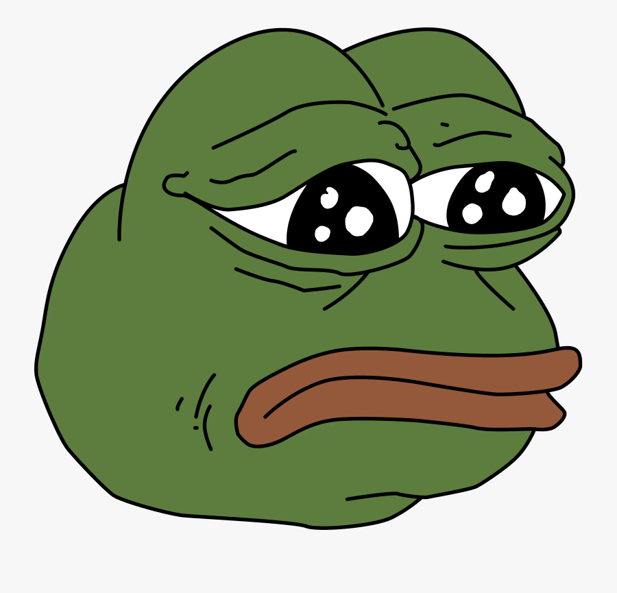 Pepe The Frog Depressed , Free Transparent Clipart - ClipartKey