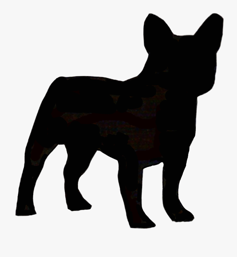The French Bulldog Puppy Silhouette - Png Silhouette Of French Bulldog, Transparent Clipart