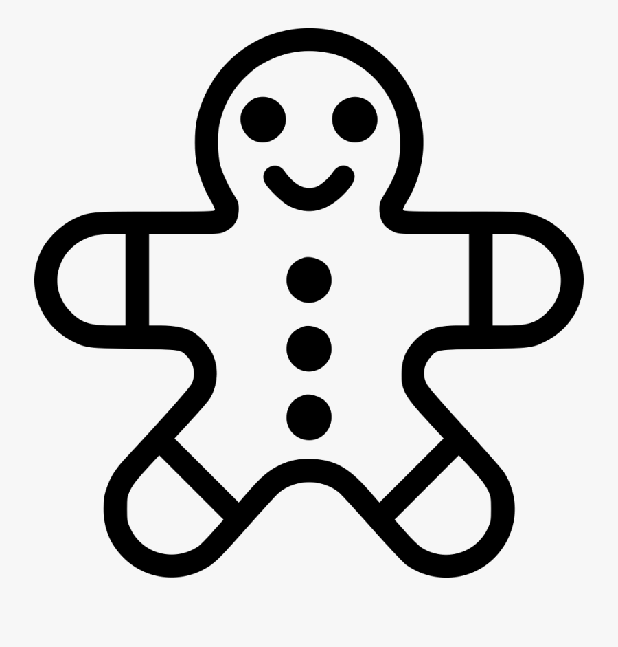 Png File Svg Gingerbread Man Free Transparent Clipart Clipartkey