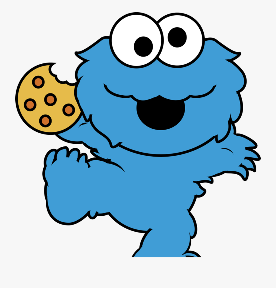 Cookie Monster Cute Cookies Image By Jazygirl Stop - Baby Cookie Monster Png, Transparent Clipart