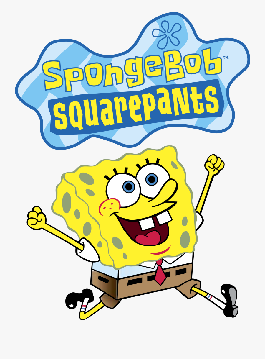 Logo Spongebob, Transparent Clipart