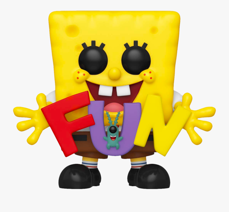 Spongebob Fun Funko Pop, Transparent Clipart