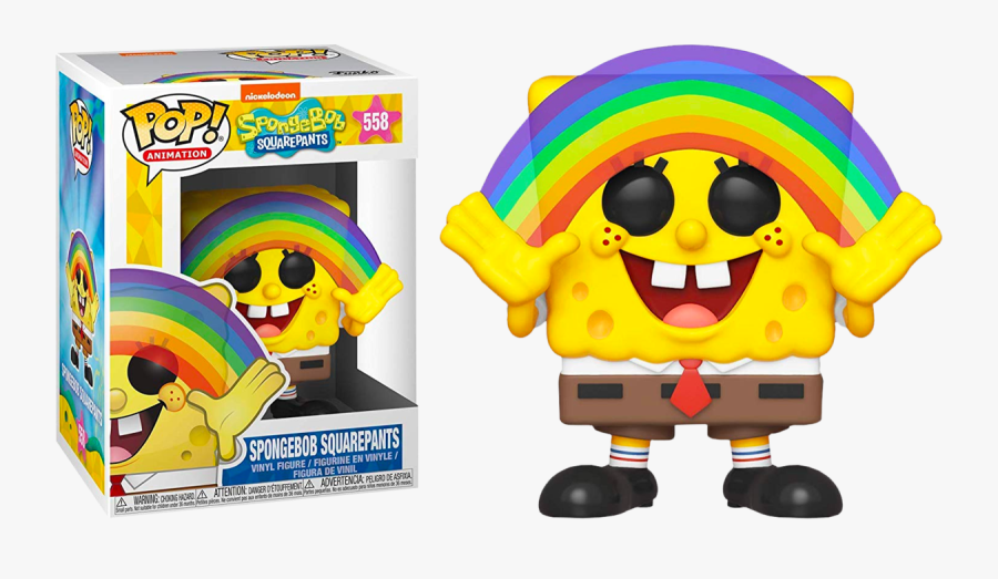 Funko Pop Spongebob Rainbow, Transparent Clipart