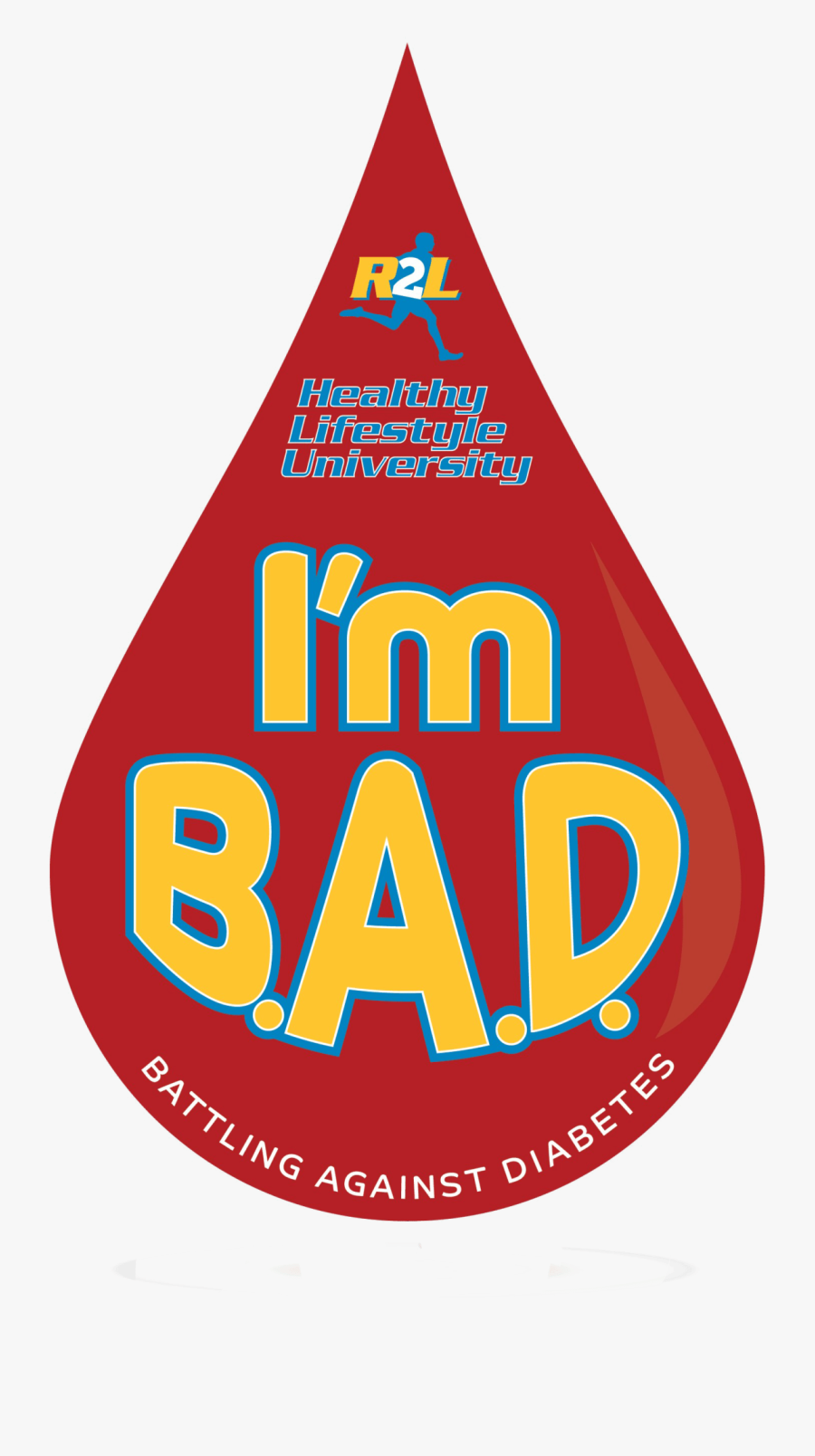 I"m B - A - D - Battling Against Diabetes, Transparent Clipart