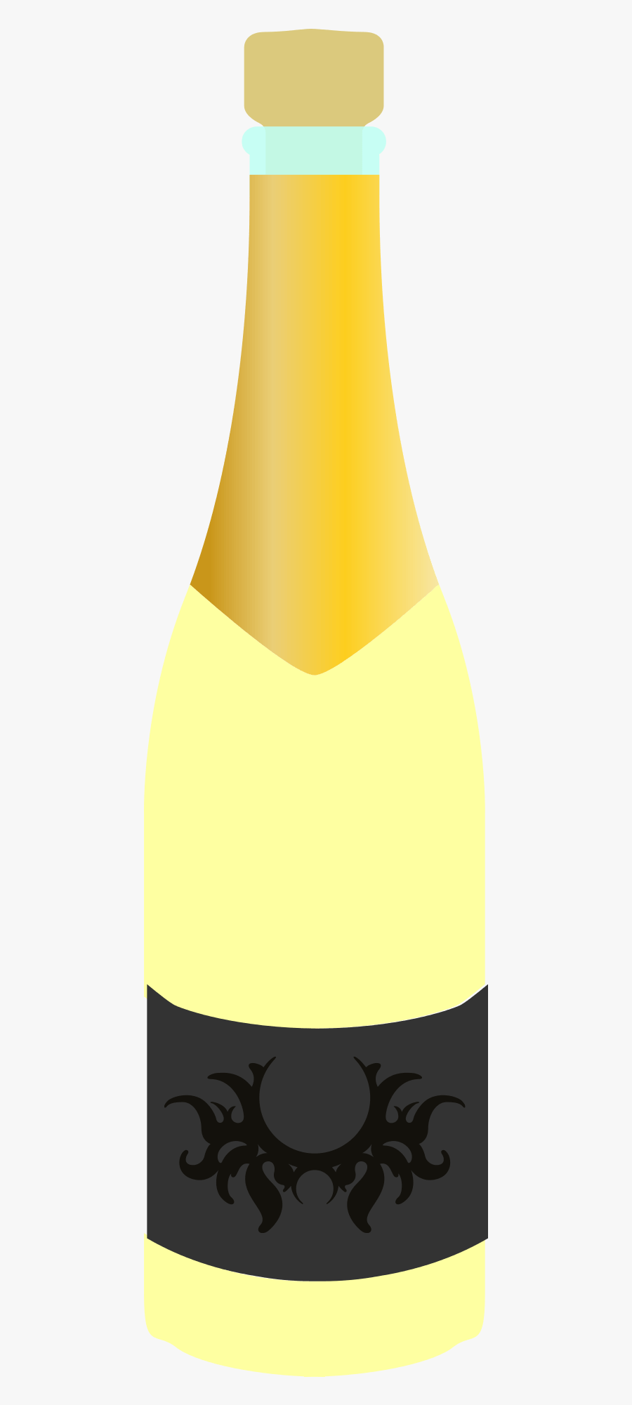 Flaša Šampanského Png, Transparent Clipart