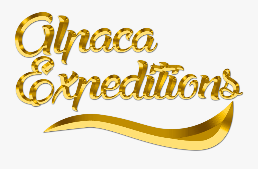 Premio Alpaca Expeditions - Calligraphy, Transparent Clipart
