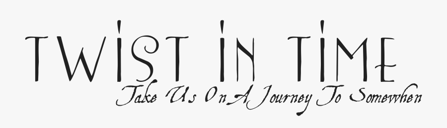 Twist In Time Literary Magazine - Calligraphy, Transparent Clipart