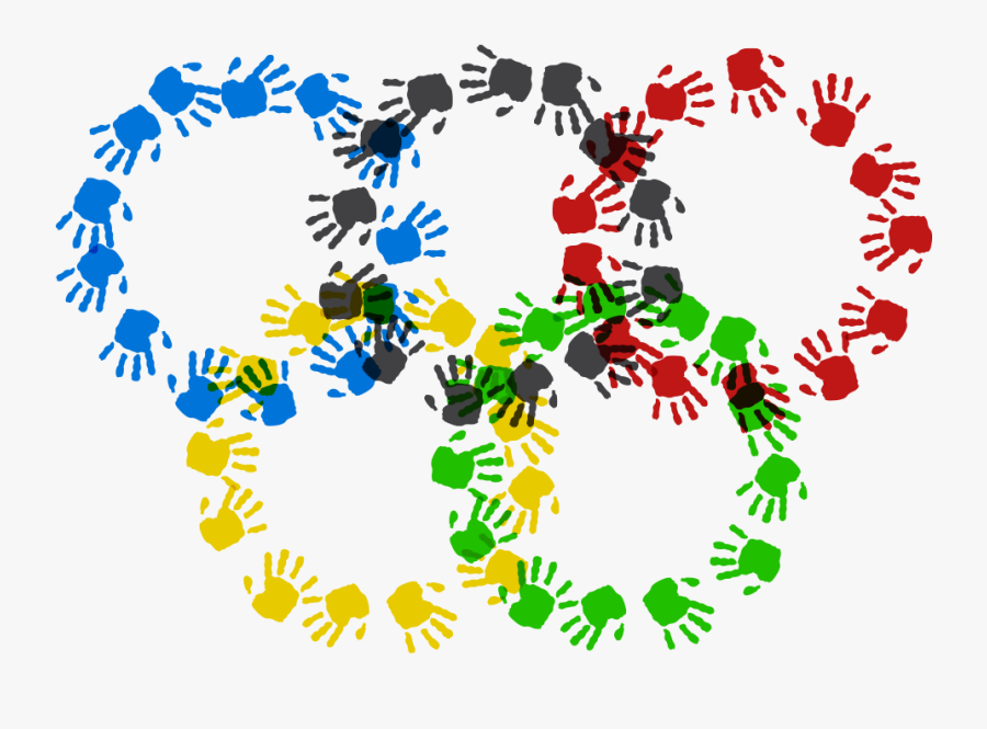 Transparent Olympic Rings Clipart - Olympic Border , Free ...