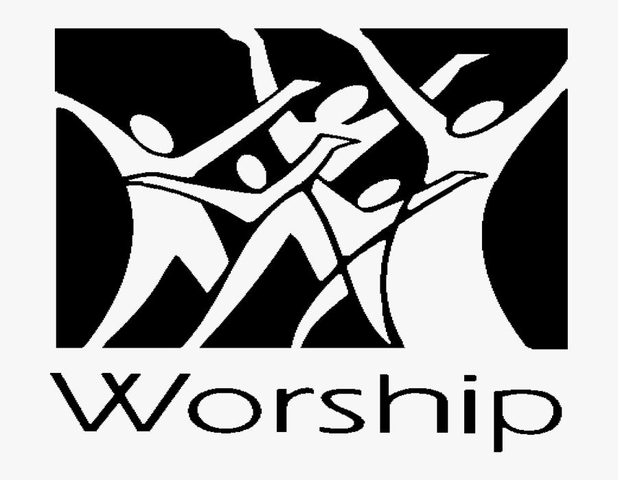 Excited Clipart Youth Ministry - Worship Graphic Design Black And White ...