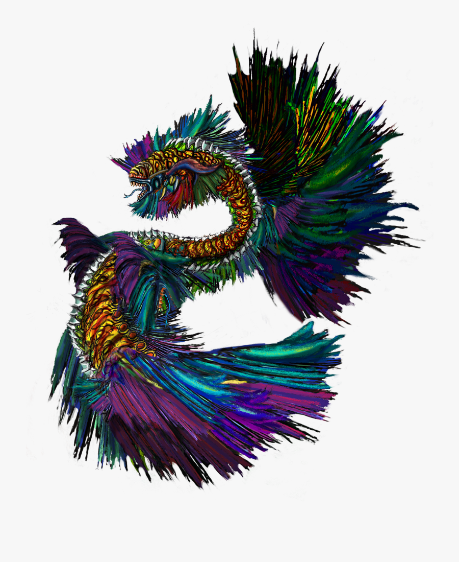 Mardi-gras - Quetzalcoatl Serpiente Emplumada Png, Transparent Clipart