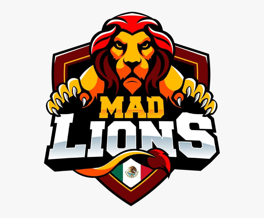 Mad Lions, Transparent Clipart