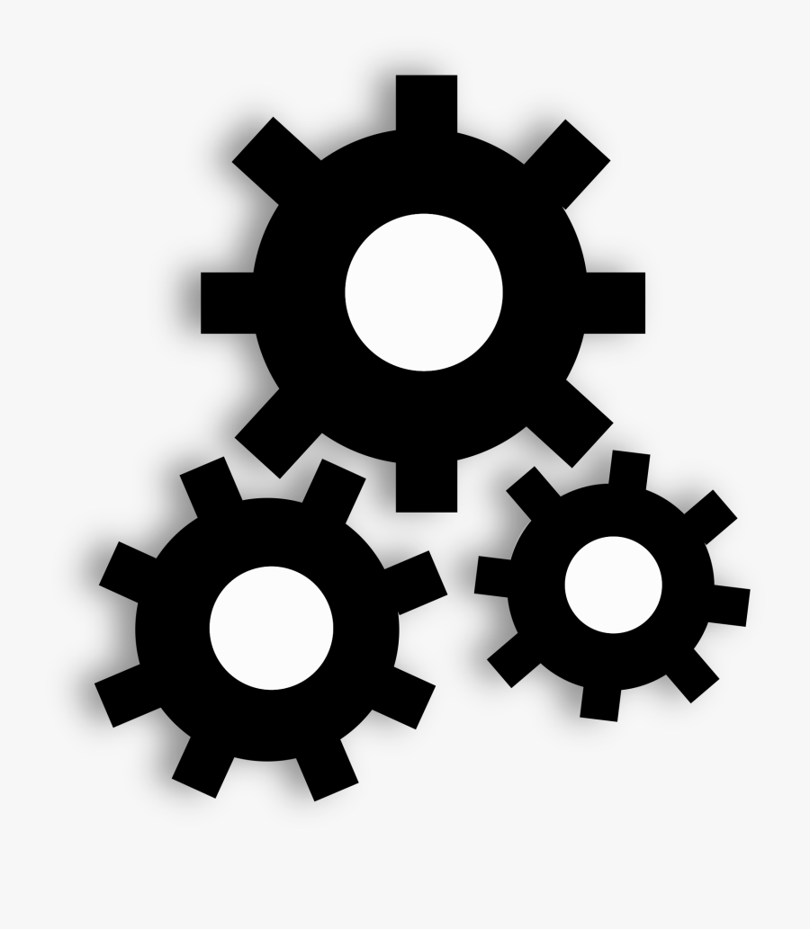 Transparent Gears Clip Art, Transparent Clipart