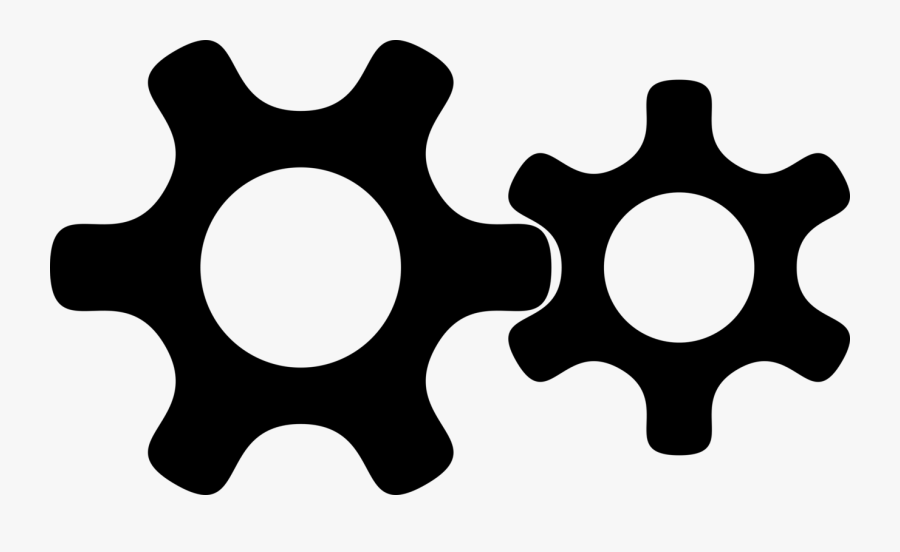 Meshed Gears - Gear Clipart, Transparent Clipart