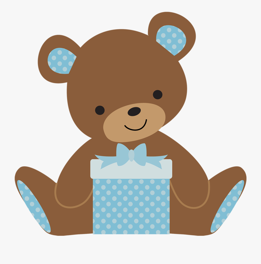 Girl Teddy Bear Clip Art , Png Download - Ursinho De Bebe Png, Transparent Clipart