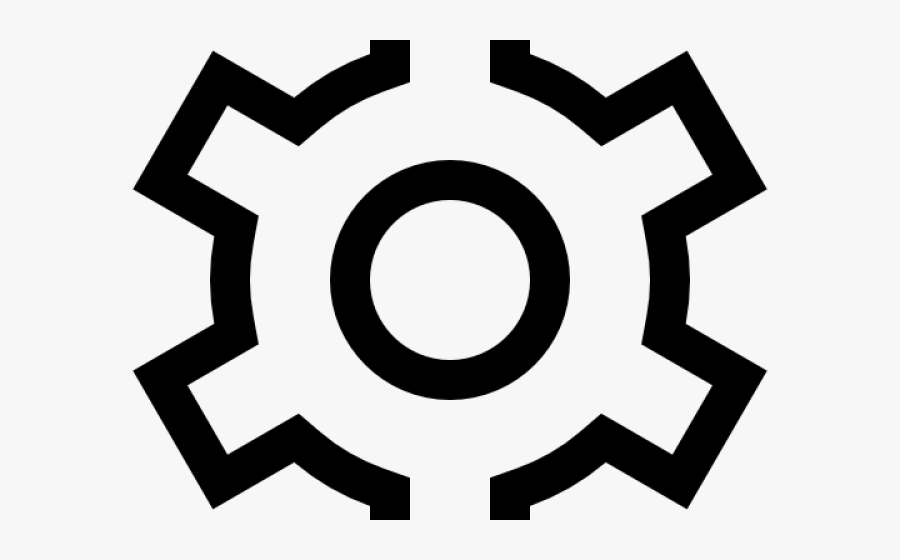 Gears Clipart Gear Outline - Business Process Automation Logo, Transparent Clipart