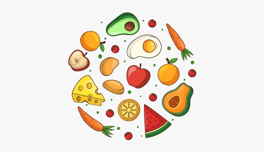 Healthy Food Clipart Free Vector Art Stock Graphics - Healthy Food Vector Png, Transparent Clipart