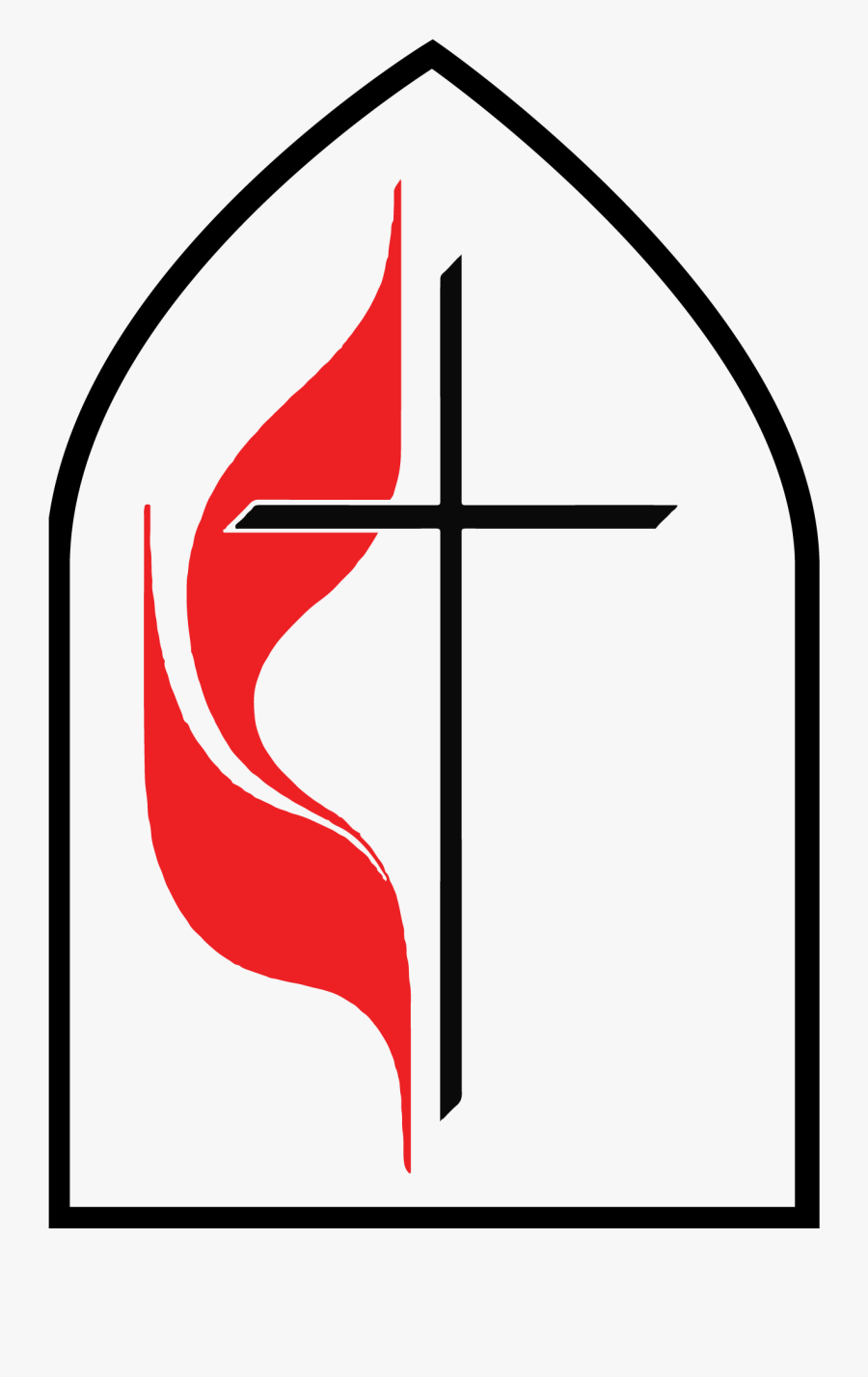 Clip Art Methodist Church United Symbol Free Clipart - St Paul's United Methodist Church Logo, Transparent Clipart