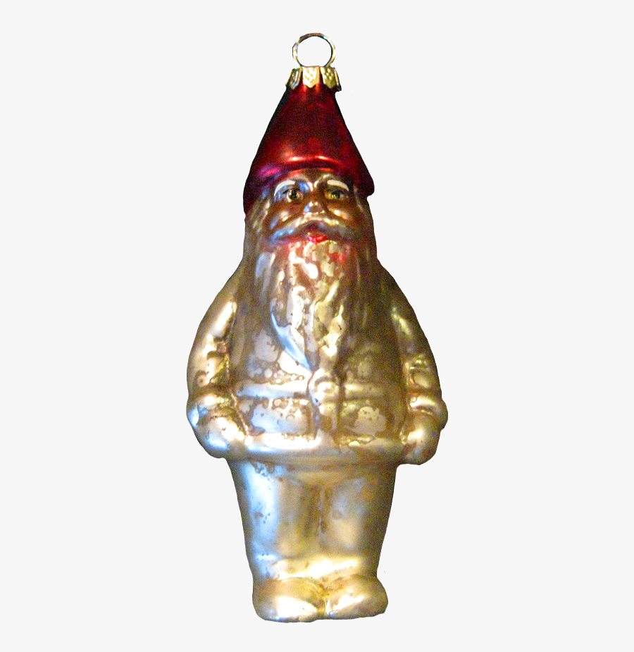 Christmas Tree Santa Decoration - Garden Gnome, Transparent Clipart