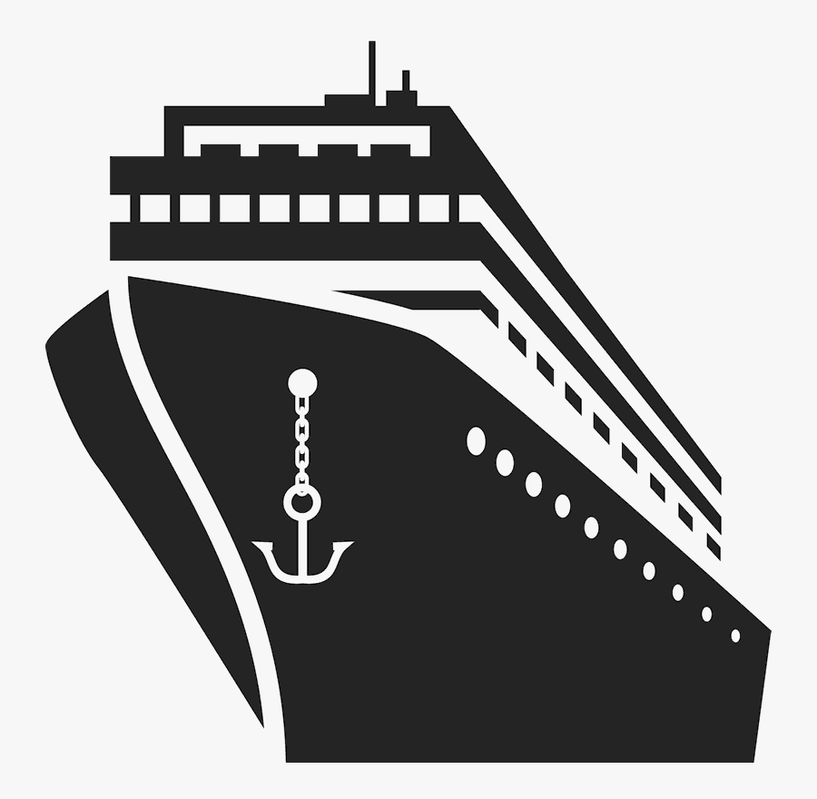 Cruise Ship Clip Art, Transparent Clipart