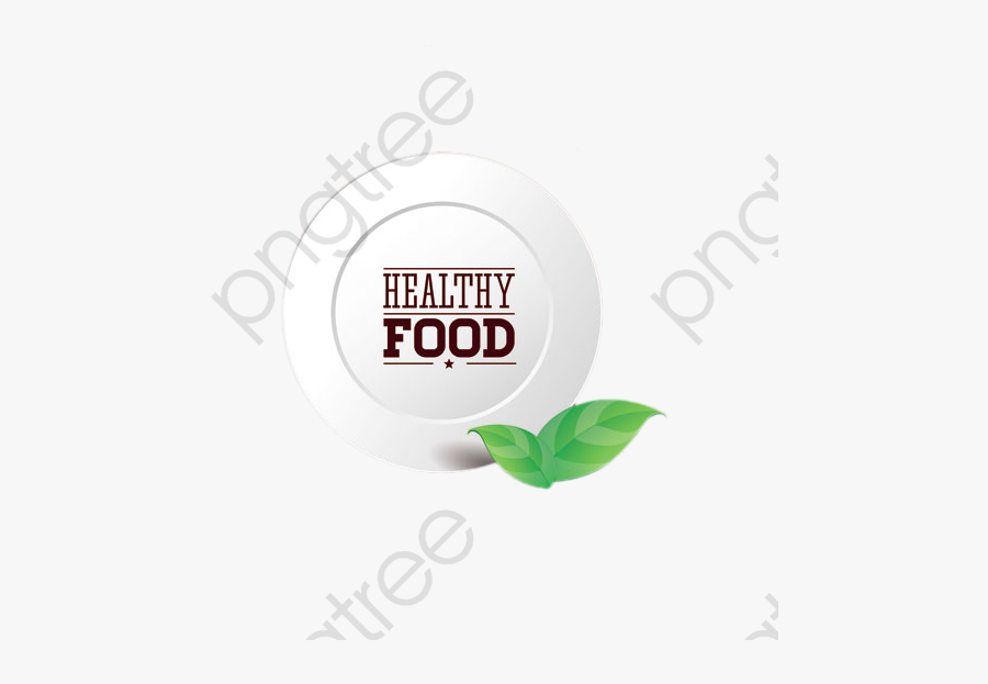 Healthy Food Logo - Circle, Transparent Clipart
