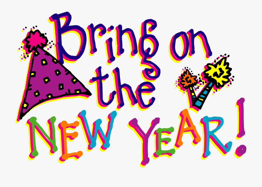 Happy New Year Clipart, Transparent Clipart