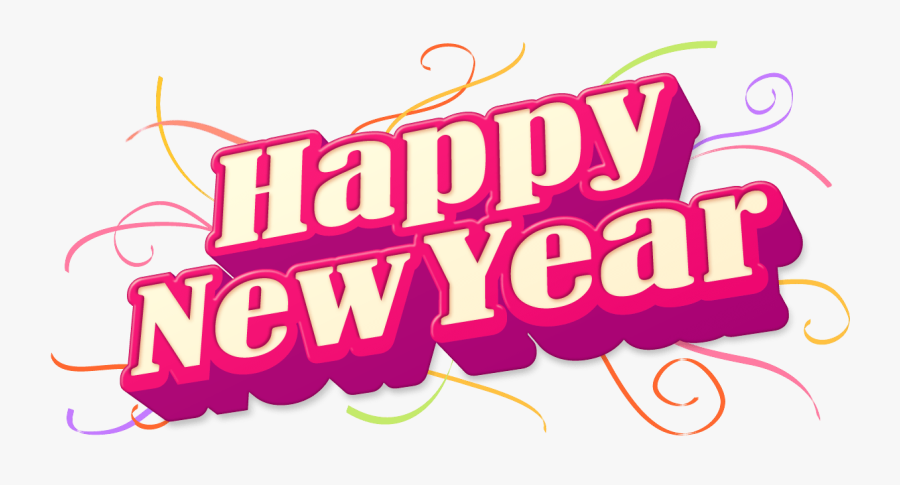 Happy New Year Png, Transparent Clipart