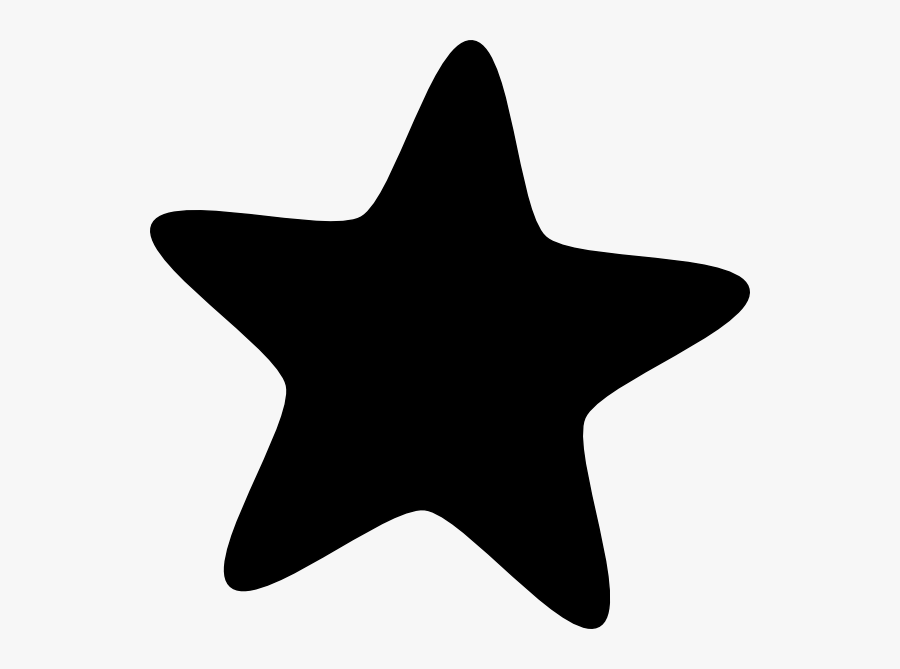 Image Of Black Stars Clipart - Star Vector Png Black, Transparent Clipart