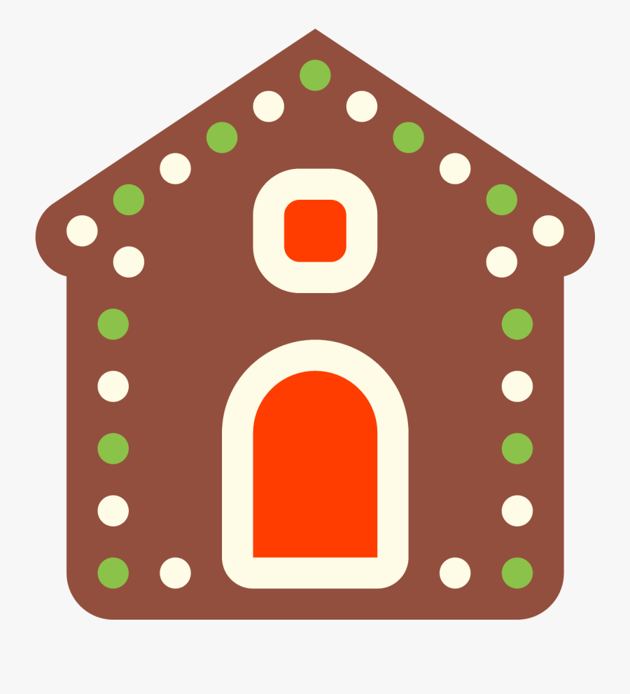 Gingerbread House Icon Free Download Png And - Icon, Transparent Clipart