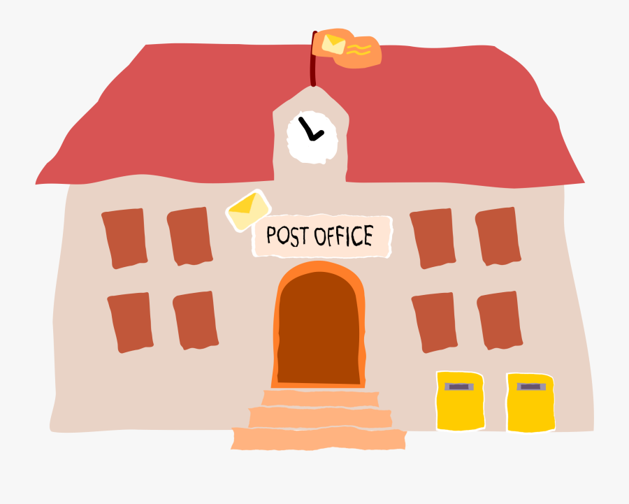 Transparent Usps Icon Png - Post Office Clip Art Png, Transparent Clipart