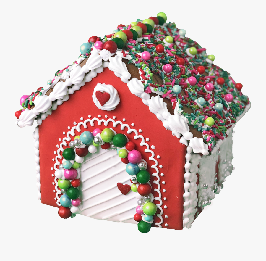 Transparent Sprinkle Png - Transparent Real Gingerbread House, Transparent Clipart