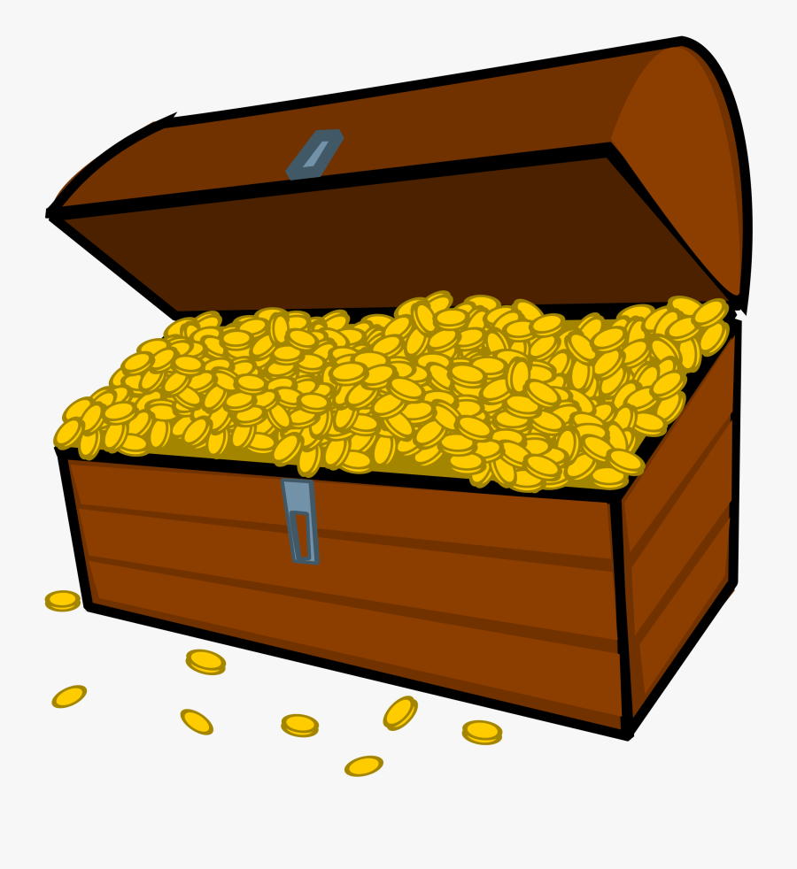 Treasure Chest Free To Use Clipart - Cartoon Treasure Chest Png, Transparent Clipart