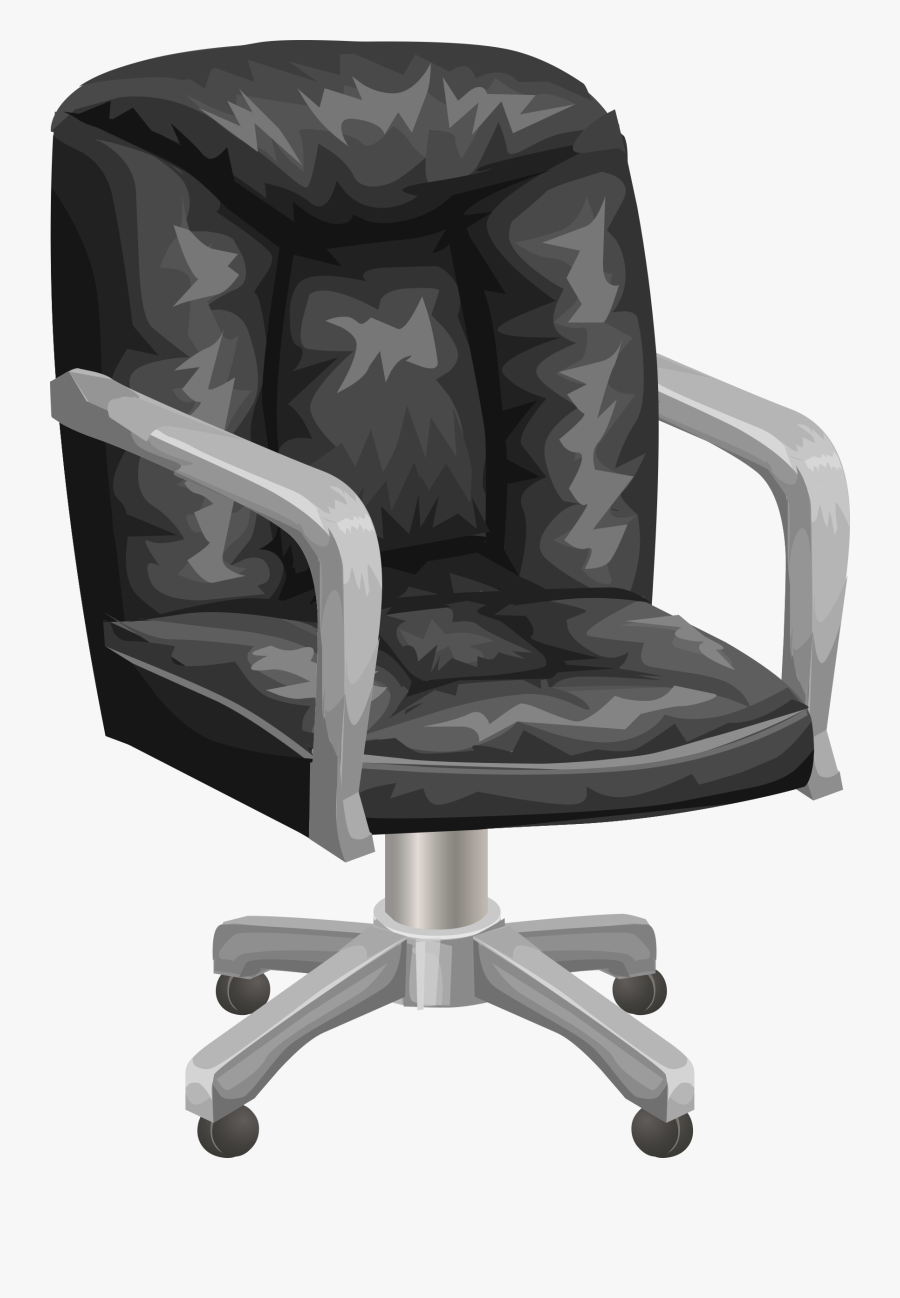 Office Chair Cartoon Png, Transparent Clipart