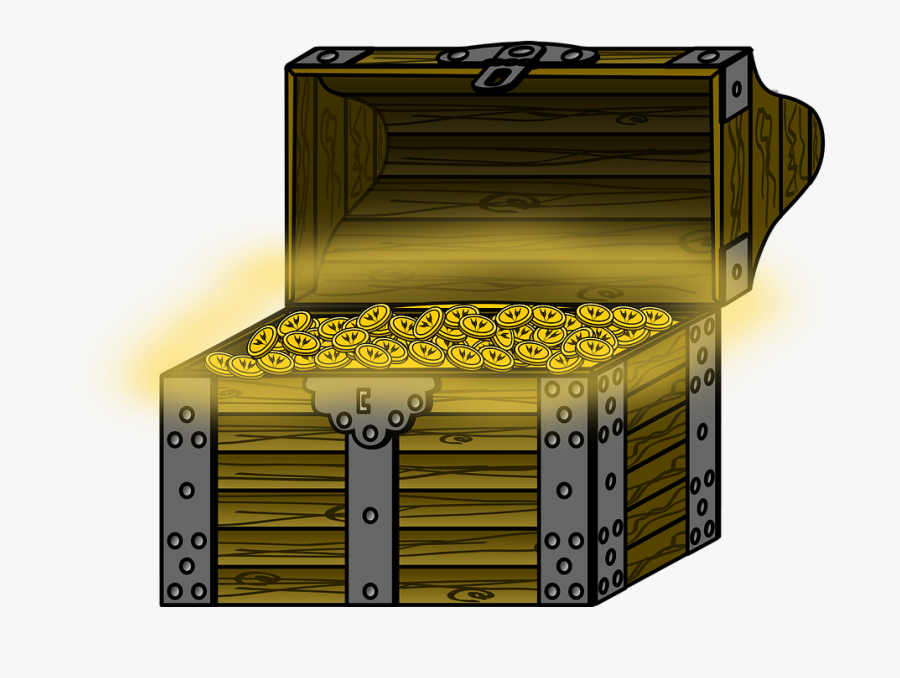 Cartoon Treasure No Background, Transparent Clipart