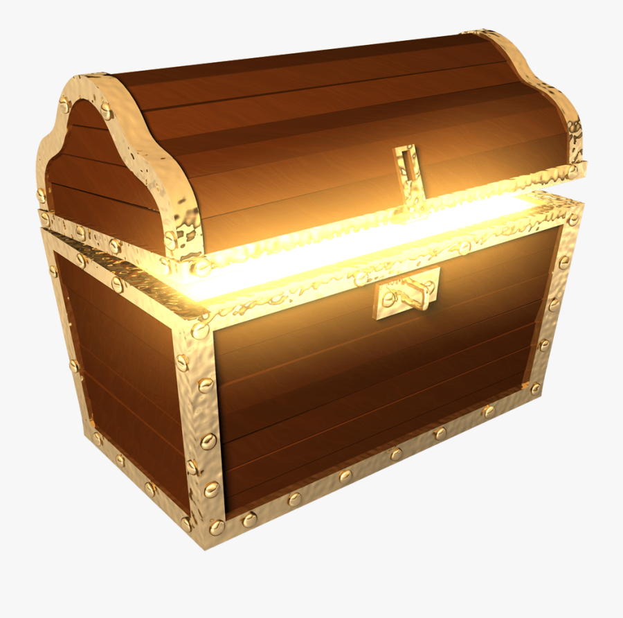 Treasure Chest Png - Transparent Background Treasure Chest Clipart, Transparent Clipart