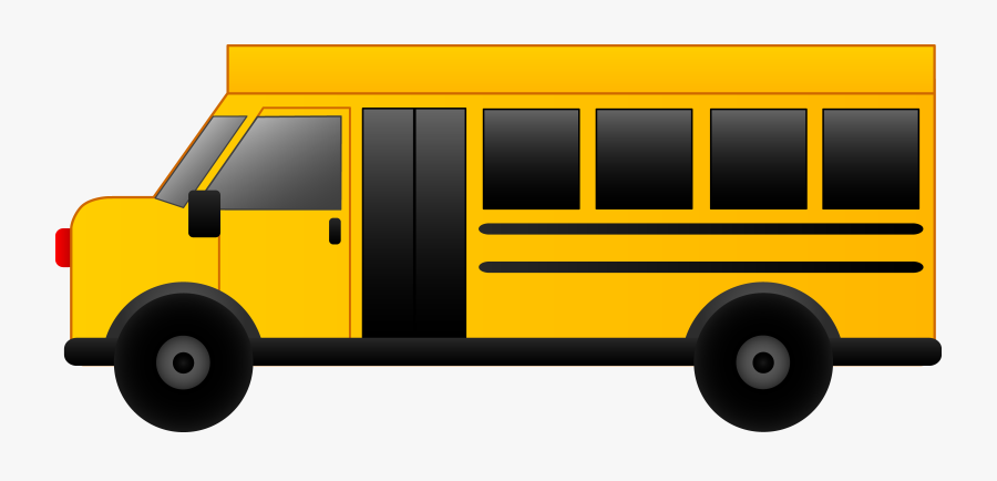 Transportation Clipart School Bus - Shuttle Bus Clipart Free, Transparent Clipart
