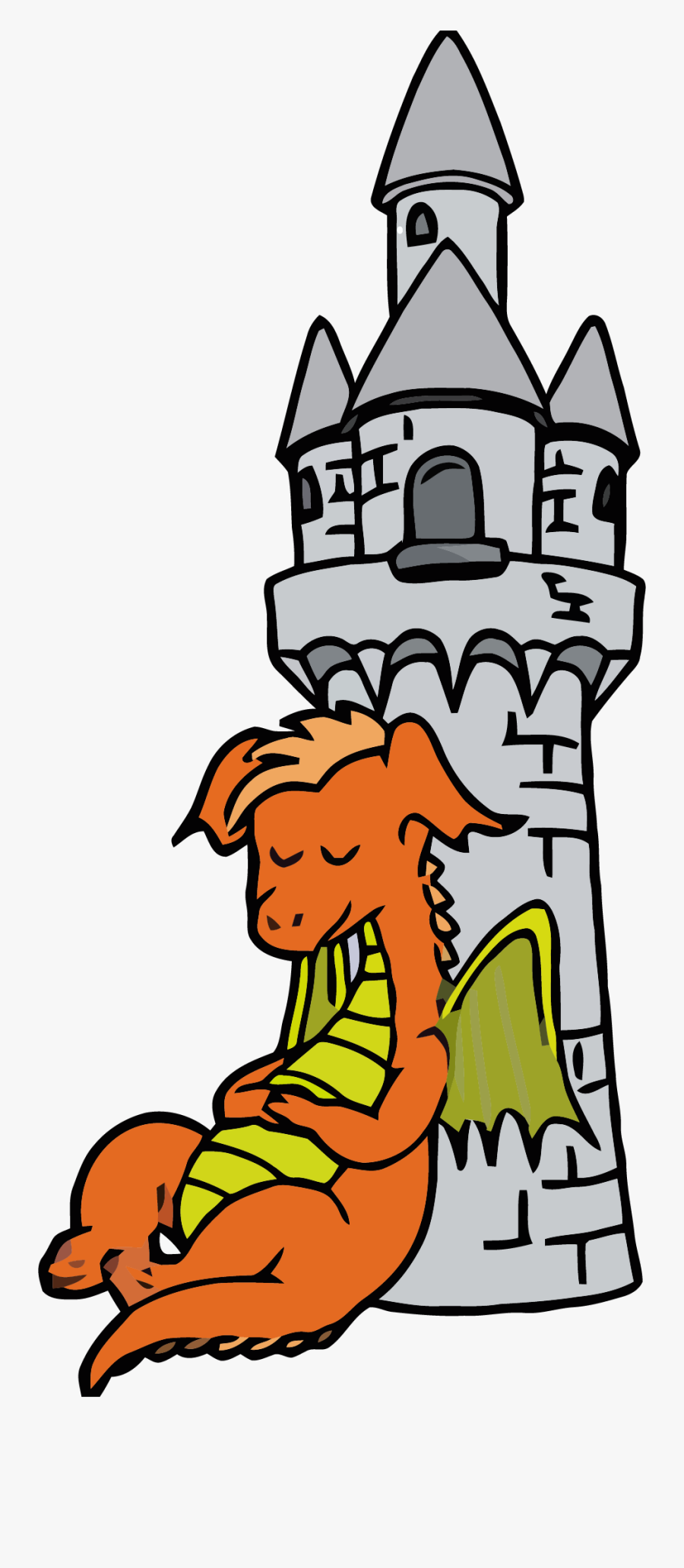 The Dragon Tower Free Clipart Png - Tower Clip Art, Transparent Clipart