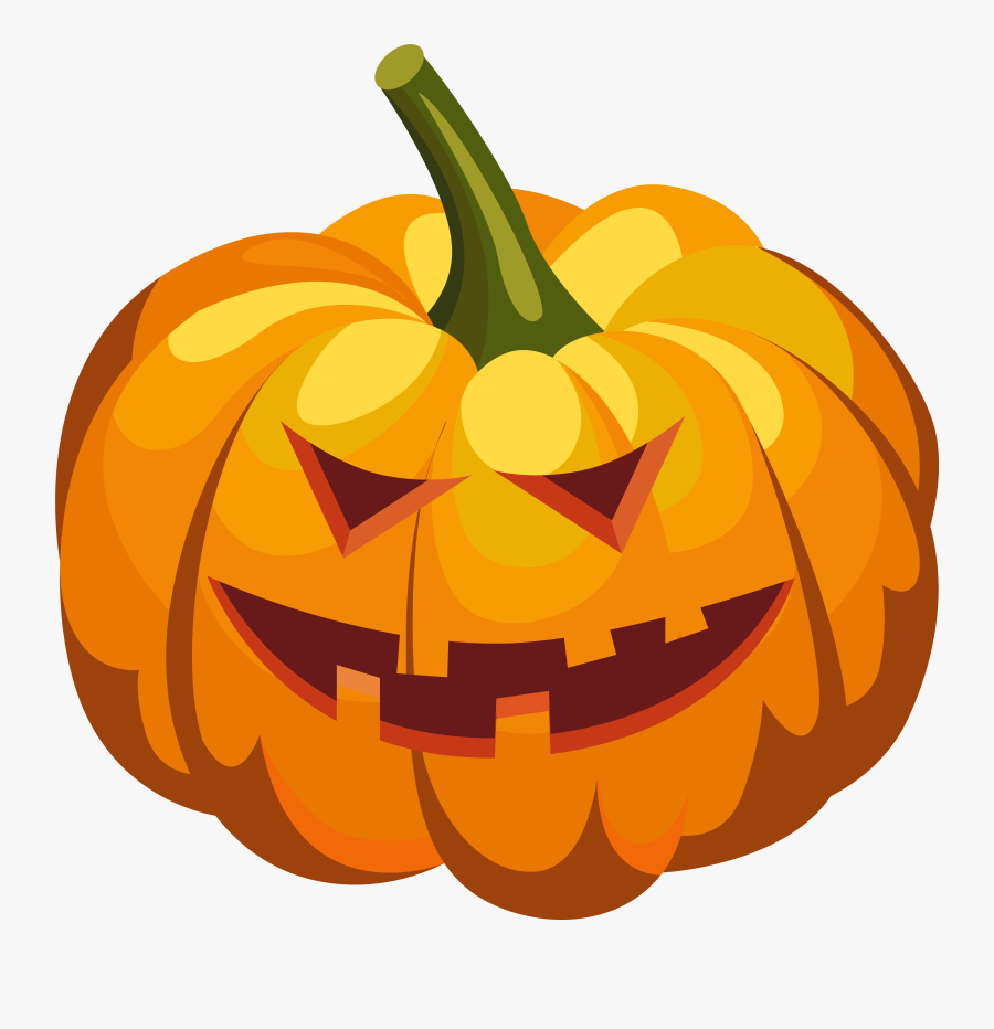 Halloween Scary Pumpkin Png, Transparent Clipart