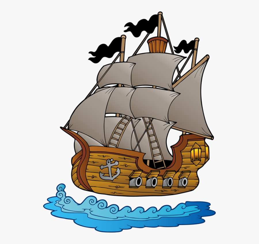 Pirate Ship Transparent Background , Free Transparent Clipart - ClipartKey