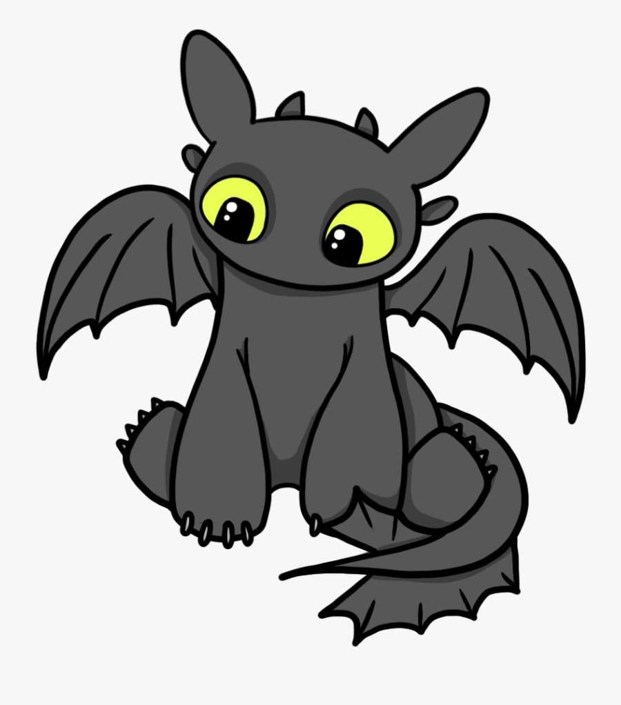 How To Train Your Dragon Clip Art Many Interesting - Toothless How To Train Your Dragon Cartoon, Transparent Clipart