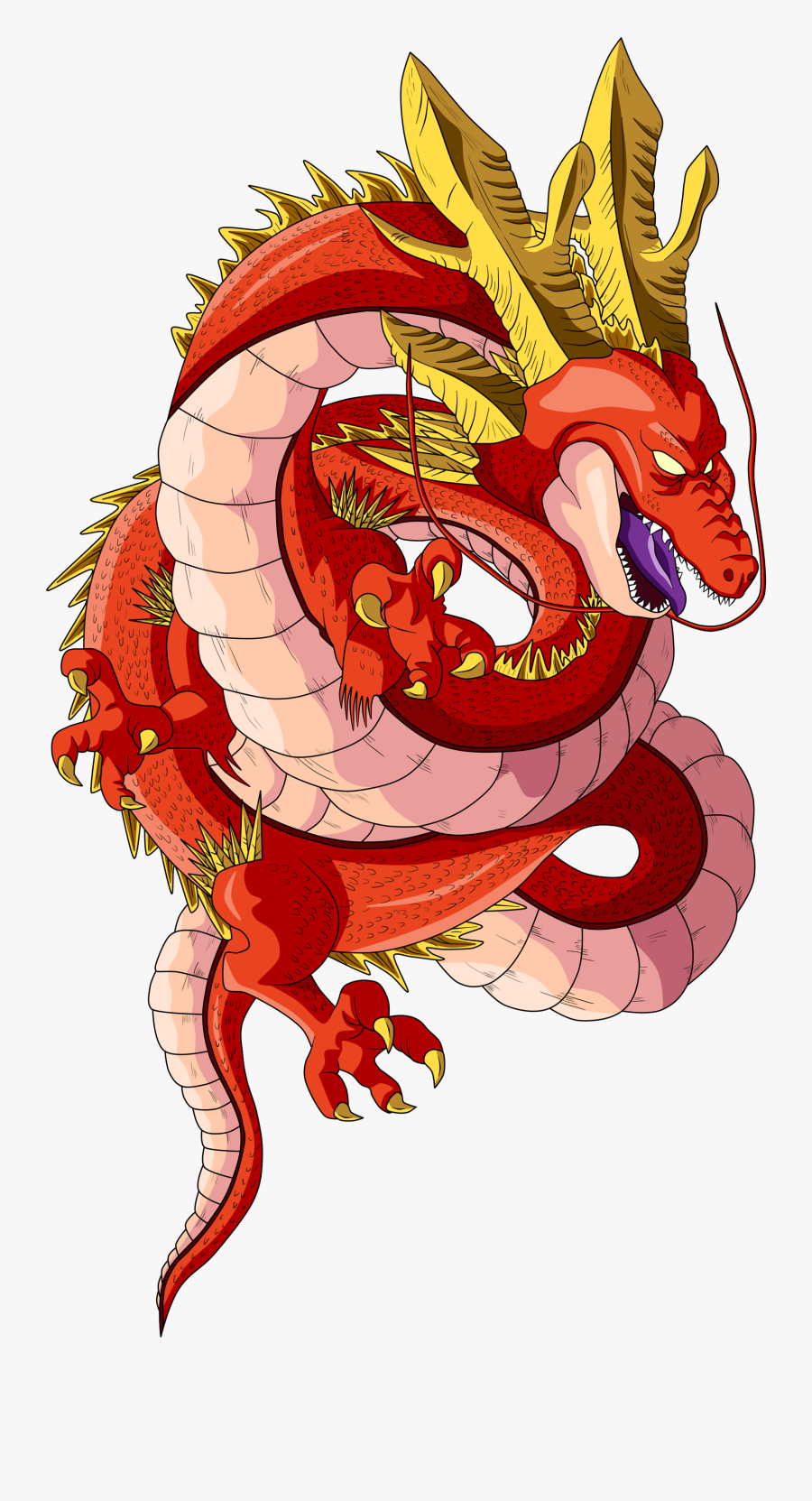 Illustration,fictional Character,dragon,clip Art - Dragon Ball Black Star Shenron, Transparent Clipart