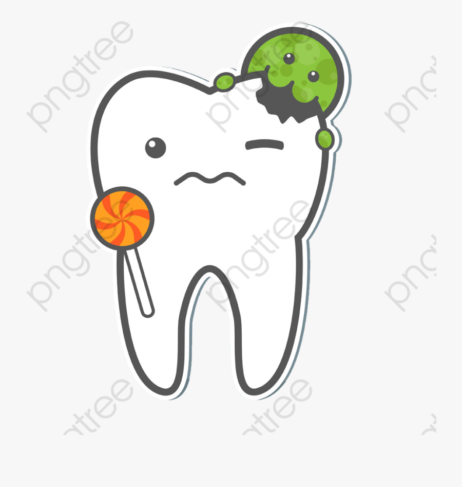 Is The Worm"s Teeth, Worm Tooth Decay, Teeth With Insects, - Cartoon Dental, Transparent Clipart