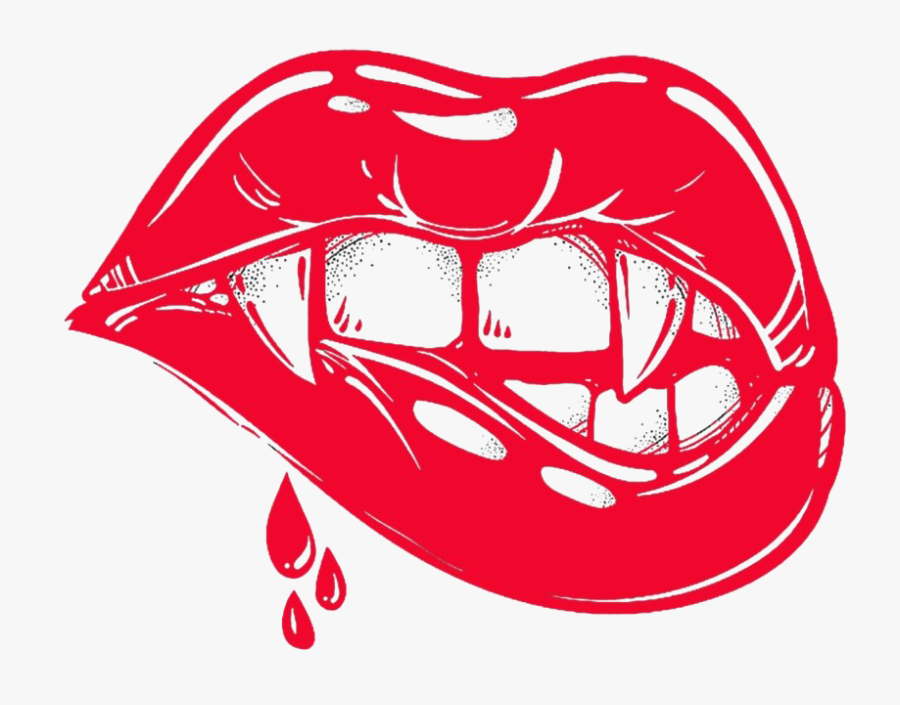 Vampire Teeth Drawing, Transparent Clipart