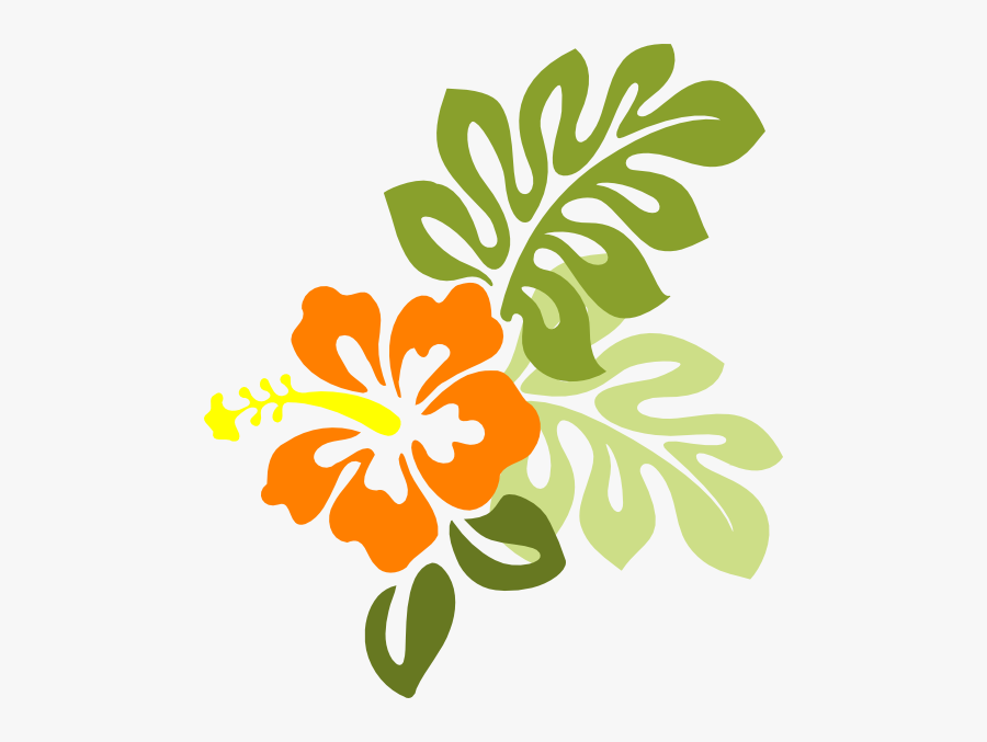 Sunset Clipart Clker - Hibiscus Clip Art, Transparent Clipart