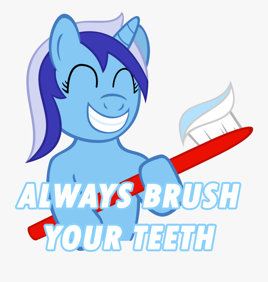 Brush Your Teeth Cliparts - Always Brush My Teeth, Transparent Clipart