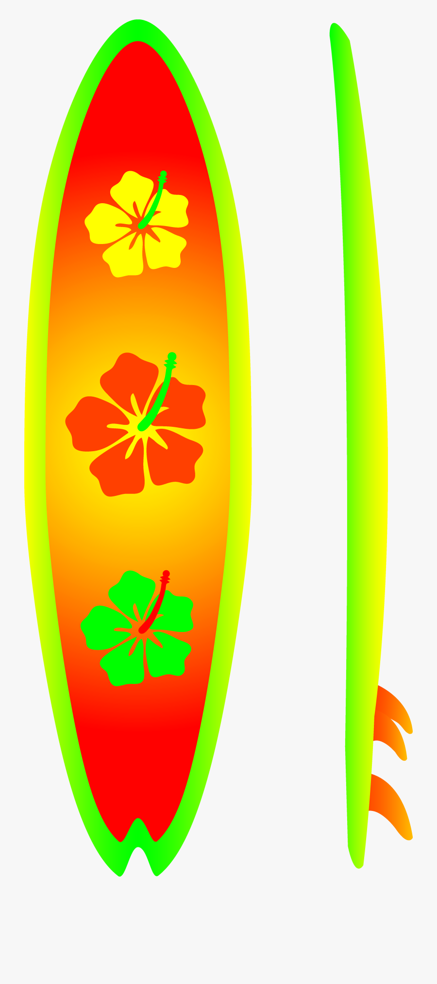 Surfboard Clip Art Illustrations - Surfing Board Clipart Hd, Transparent Clipart