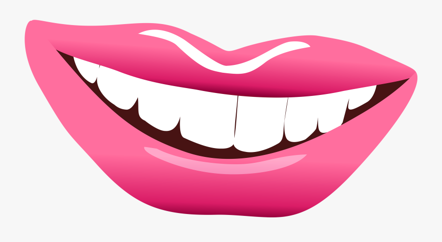 Lips Pink Png Clipart Image - Pink Lips Png, Transparent Clipart