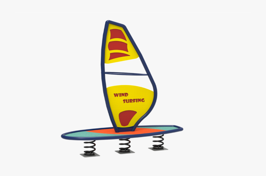 Ups-4028 Wind Surfing Spring - Windsurfing, Transparent Clipart